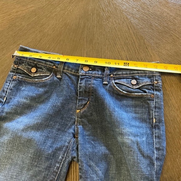 Citizens of Humanity 2000s Kelly Vintage Jeans Blue Low Rise Flap Pocket Size 28 - Picture 3 of 16